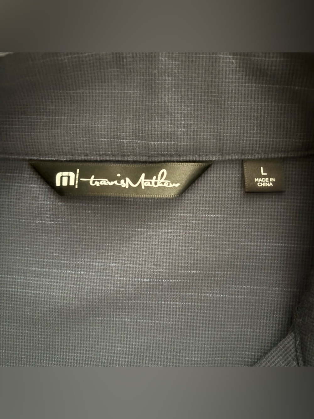 Travis Mathew Navy Blue Zip-Up Vest Golf Sz Large - Picture 2 of 5